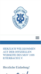 Mobile Screenshot of mgv-1888-eiterbach.de